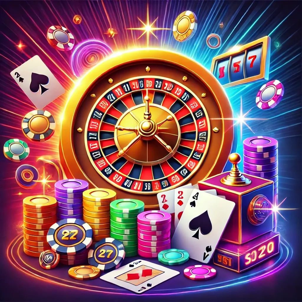 Bingo card selection screen on 6bet casino showing multiple game options